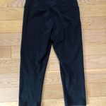 American Eagle Aerie Black Cropped Leggings Photo 0