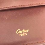 Cartier Must de  Bordeaux Leather Bifold Wallet, 3.9"x3.9" Photo 7