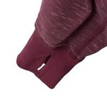 Lululemon Hoodie size 2 & Roam Pullover Side Zip Sweatshirt Heathered Rust Berry Photo 2