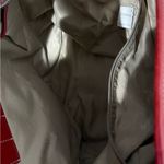 Coach  Tote Bag Canvas RED & British‎ Tan 70108 Weekender Travel Carryon Rare! Photo 7