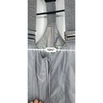 Vtg JC Killy Bib Overalls Women 10 Gray Ski Insolated Quilted Snow Suspenders Photo 6