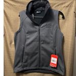 The North Face NWT  Womans Ridgewall Vest Dark Grey Soft Shell Size Medium LOGO Photo 0