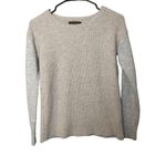 Banana‎ Republic Factory heather beige and grey crew neck sweater, Size Small Gray Size M Photo 0