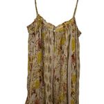 Free People  Secret Love Slip Top Ivory Floral Size S Photo 0