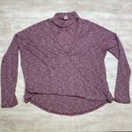 CY USA Maroon Wrap Long Sleeve Sweater Medium Photo 1