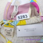 NEW Free People x mello the label Brazilian bikini top, size‎ M Yellow Size M Photo 12