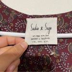 Sadie and Sage  | Floral Long Sleeve Romper Photo 2