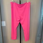 Zyia  Active Cropped Neon Pink Leggings‎ Plus Size 20 Photo 2