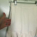 NBD  Sweater Skirt Ribbed White XS Photo 2