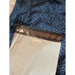 Coldwater Creek Jean Skirt 10 Women's Denim Geometric Pattern Blue Knee Length Photo 6