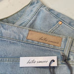 Betro Simone premium denim mom’s jeans high waisted distressed Sz 32 NWT Photo 4