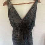 Blue Life Revolve  Printed Silky Romper Size XS BEACH GRUNGE COMFY CASUAL Photo 0