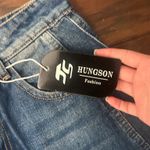 Hungson fashion barrel jeans Blue Size 2 Photo 1