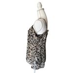 CAbi  Sleeveless Blouse Womens Size XS Abstract Animal Print Modern Chic Photo 2