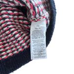 Boden Short Sleeve Cropped Wool Alpaca Blend Geo Cardigan Sweater Size XS Red Photo 6