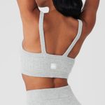 Alo Yoga Cashmere Plush Waffle V-Neck Bra Size M Photo 1