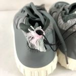 Sole Mates Womens Sneakers Athletic Fabric Lace Up Gray Size 6 Photo 3