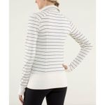 Lululemon  Nice Asana Jacket Slalom Stripe Angel Wing / Angel Wing Size 8 Photo 2