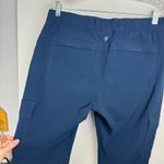 Eddie Bauer  Womens Sz 6 Travex Climatrail Crop Cargo Pants Hiking Navy Blue Photo 11