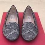 Valentino Garavani Valentino women’s Caviar Crystal Lace smoking slipper flats size IT 36.5 US 6.5 Photo 7