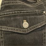 White House | Black Market Denim Skirt, Black&White Stitching, Great Condition Photo 3