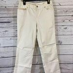 Tory Burch Women's White Cropped Jeans Size 2 Photo 0