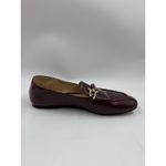 Clarks Women’s Size 9.5 Merlot Slip-On Loafer Leather Burgundy/Red Photo 8