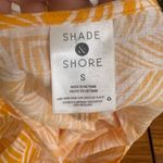 Shade & Shore Women's Orange Tie-Front Long Sleeve Cover up Top Size S Photo 4