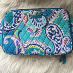 Vera Bradley Quilted Cosmetic Bag in Paisley Print Photo 0
