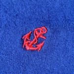 Quacker Factory Women's Embroidered Anchors Navy Blue Nautical Tank Dress Medium Photo 8