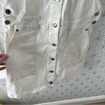 Rebecca Minkoff  White Overall Denim Dress Photo 4