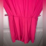 VICI  Hot Pink Short Sleeve Romper Photo 4