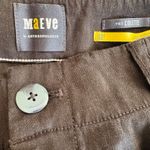 Anthropologie Maeve The Colette Linen Blend Wide-Leg Crop Pants, Size 32 Tall Photo 13