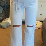 Princess Polly Wide Leg White Jeans Photo 0
