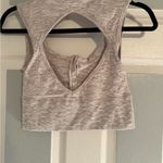 Free People Movement Gray Sleeveless Button Photo 2