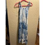 Young USA Blue And White Tie Dye Sundress Woman’s Size Small Photo 6