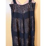 Ann Taylor  Loft Black Lace over Nude Lining Cocktail Dress - Size 8 Photo 7
