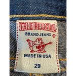 True Religion  Stella Womens Blue Denim Jeans Sz 29 Distressed Skinny Fit Photo 4