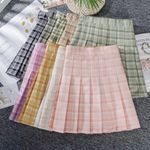 Comfy And Ready Plaid Skorts In Purple Size XS Photo 4