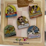 Disney Epcot International Food and Wine Festival Pin Set from 2009 Photo 0