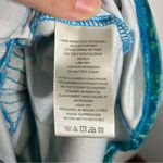 Free People  Bali tightrope romper blue green velvet long‎ sleeve women’s size XS Photo 8