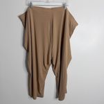 Susan Graver  Pet Liquid Knit Slim Leg Pull On Crop Pants Taupe NWOT Casual 4XP Photo 2