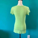 Zella ⭐️  neon green short sleeve shirt in size medium Photo 1