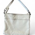 Coach  White Perri soft pebble leather shoulder bag Photo 1