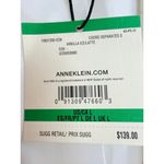 Anne Klein  Vanilla Ice Latte Pinstripe Blazer Jacket Sz L NWT $139 Photo 4