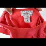 Eyelash Couture Orange U-Back Peplum blouse Photo 3