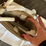 Coach Authentic  1941 Pebbled metallic gold leather 2 zip/Snap/Turnlock Crossbody Photo 8