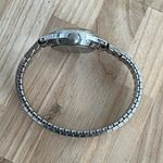 Timex Ladies Watch Vintage Mechanical Winding Stainless Dial and Stretch Band Photo 5