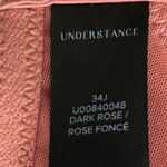 Understance Lace Underwire Bra Womens 34J Dark Rose Romantic Feminine Pink Size undefined Photo 4