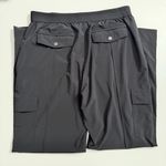 Athleta Pants Trekkie North Cargo Pull On Lightweight Pockets Travel Black Photo 6